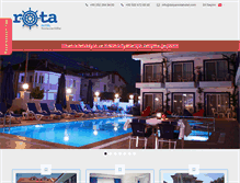 Tablet Screenshot of dalyanrotahotel.com